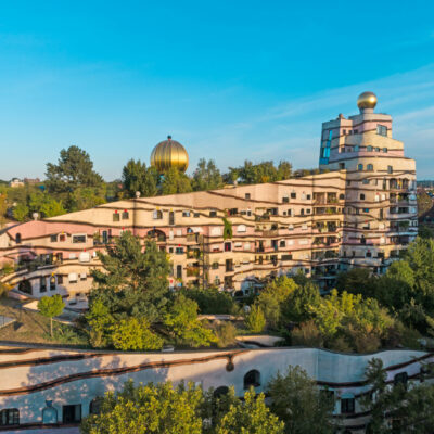 Die Waldspirale gilt als wohnliches Wahrzeichen in Darmstadt