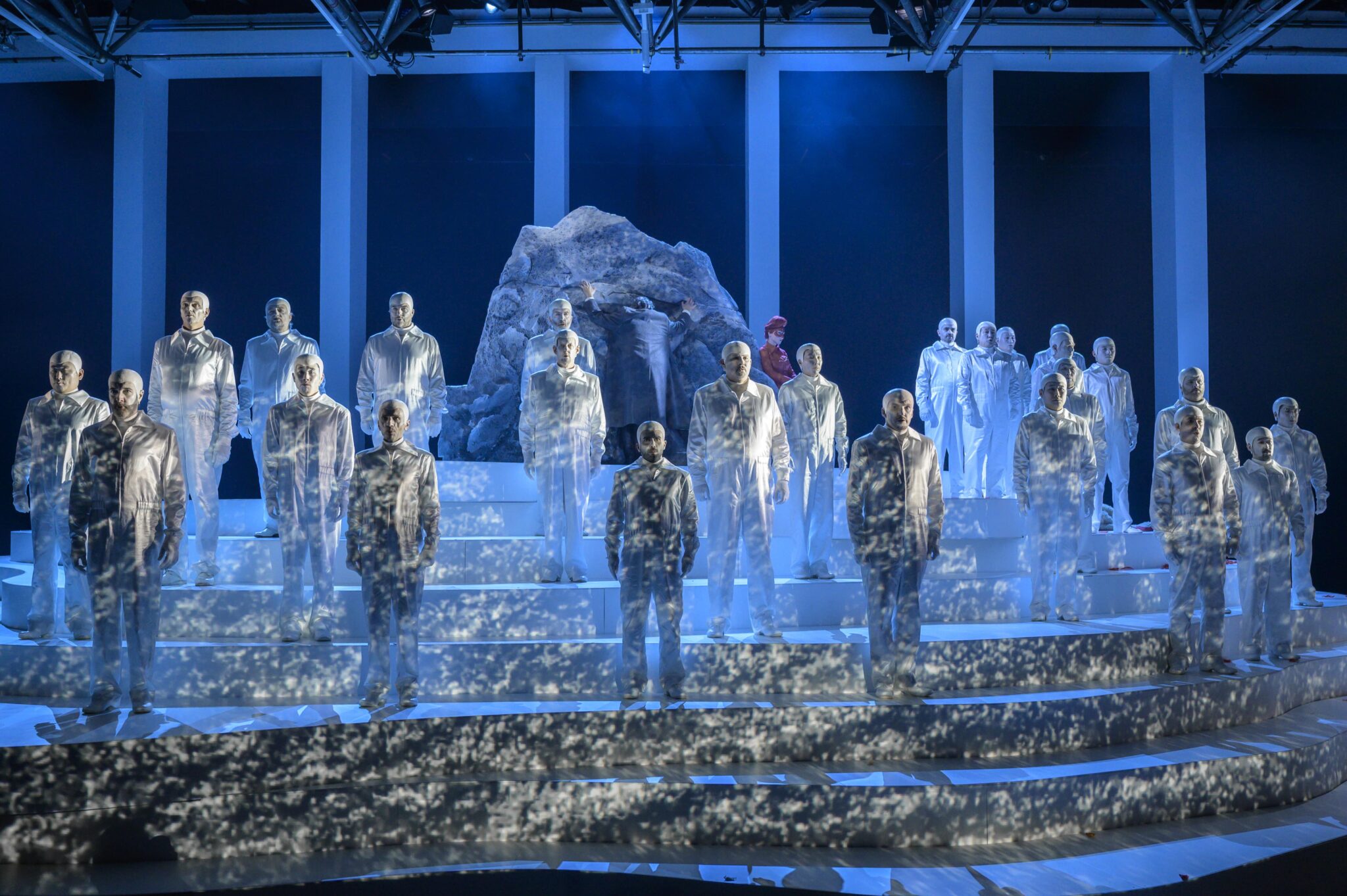 AJ Glueckert und Giulia Montanari in „Die Frau ohne Schatten“ an der Oper Köln