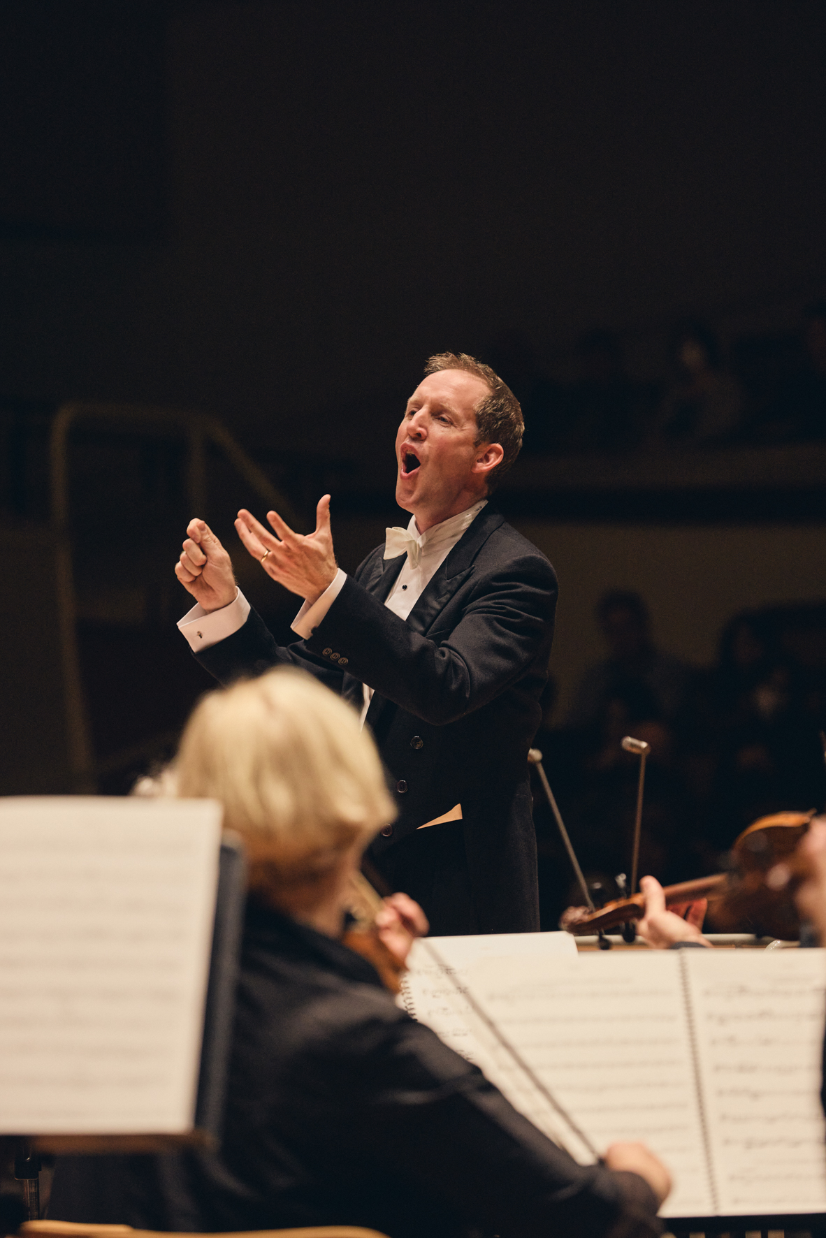 Justin Doyle beim Neujahrskonzert