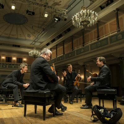 Seit 2002 künstlerischer Leiter des Festivals: das Vogler Quartett aus Berlin