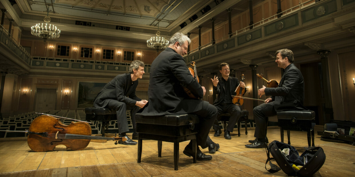 Seit 2002 künstlerischer Leiter des Festivals: das Vogler Quartett aus Berlin