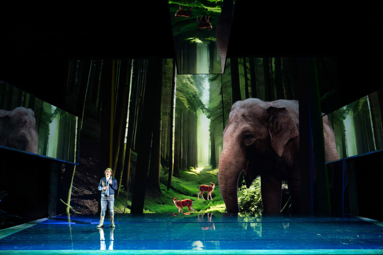 Szenenbild aus „Die Zauberflöte“ an der Oper Leipzig