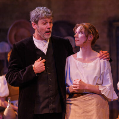 László Varga (Don Geronimo) und Maria Rüssel (Agnese)