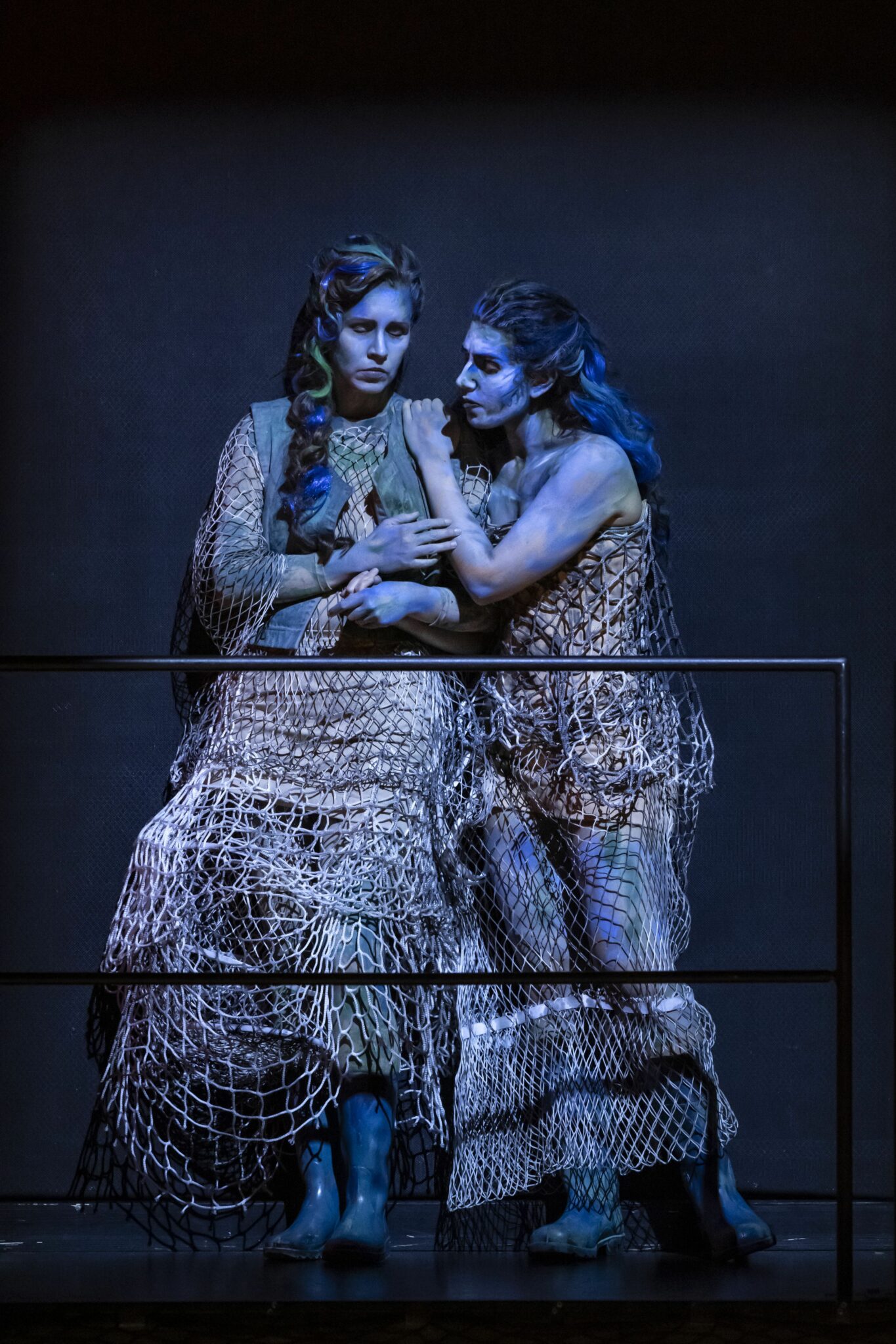 Szenenbild aus „Peter Grimes“ am Theater Erfurt