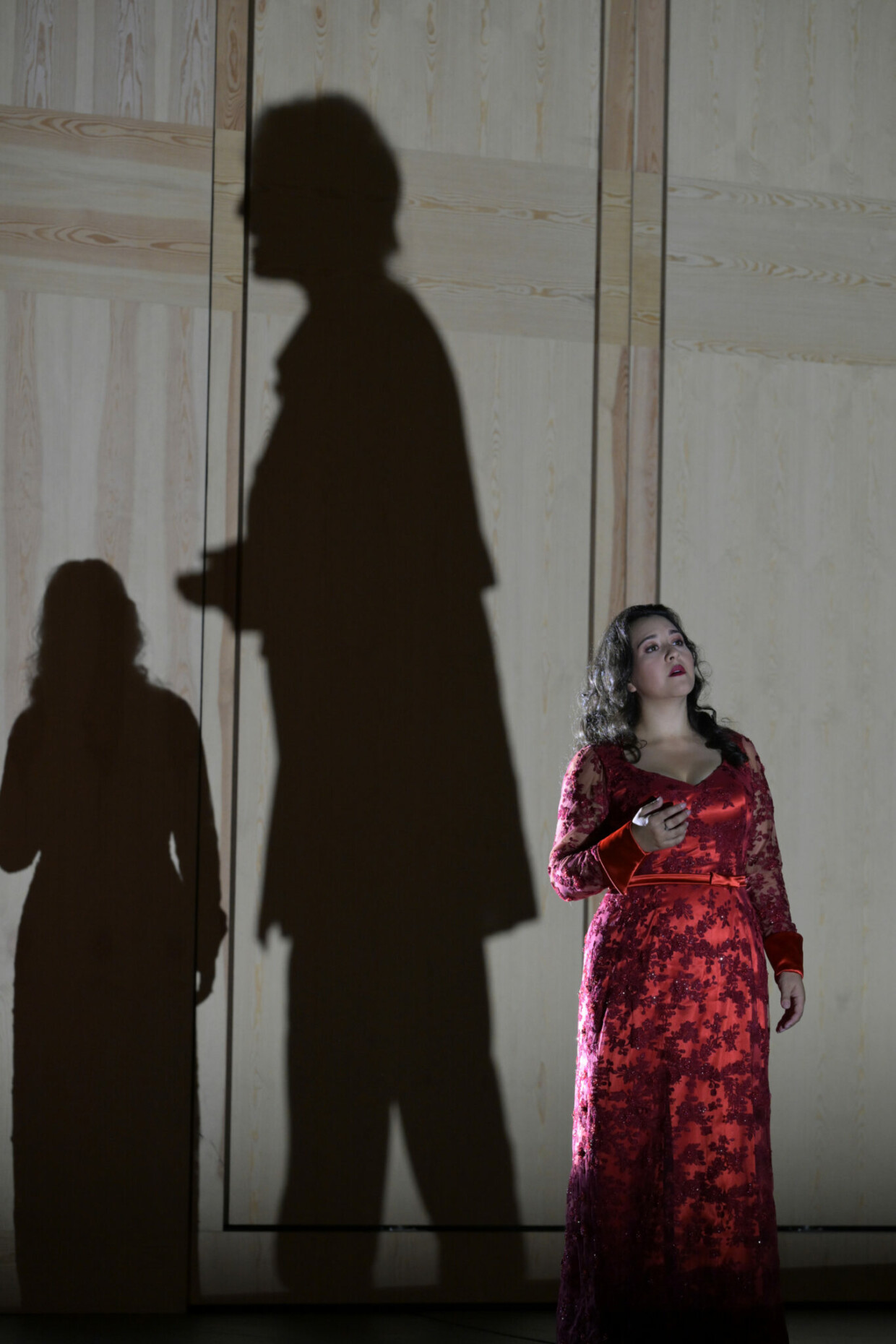 Szenenbild aus „Le nozze di Figaro“ an der Oper Frankfurt
