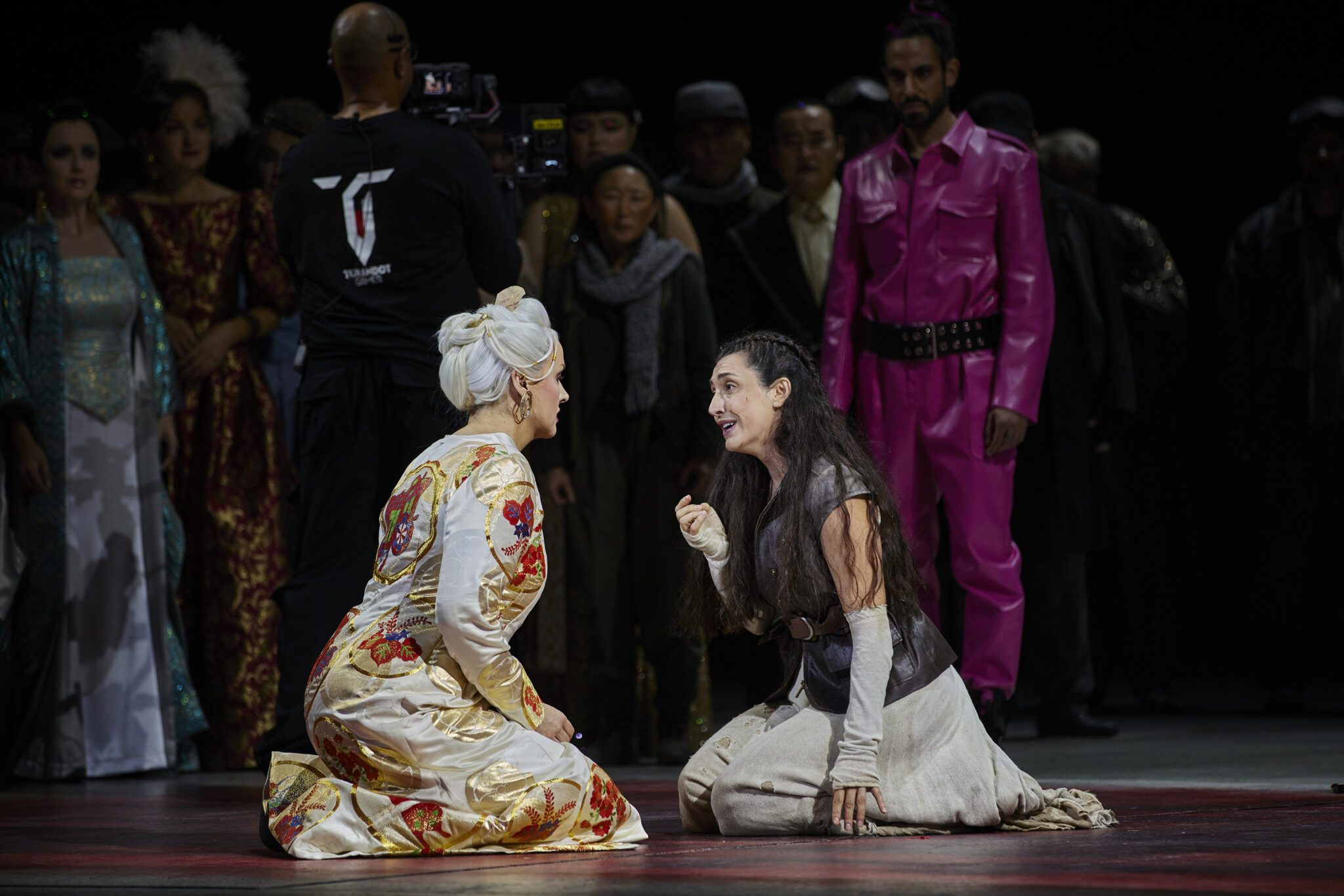 Szenenbild aus „Turandot“ an der Semperoper Dresden