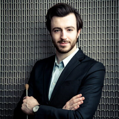 Martijn Dendievel sucht als Dirigent die Nähe zum Publikum