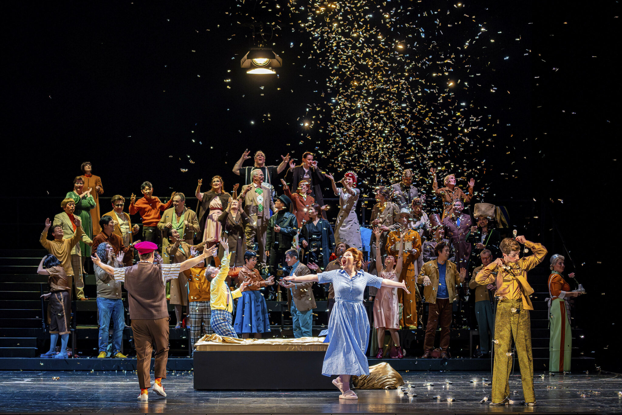 Szenenbild aus Martinůs „Die Drei Wünsche“ am Theater Chemnitz