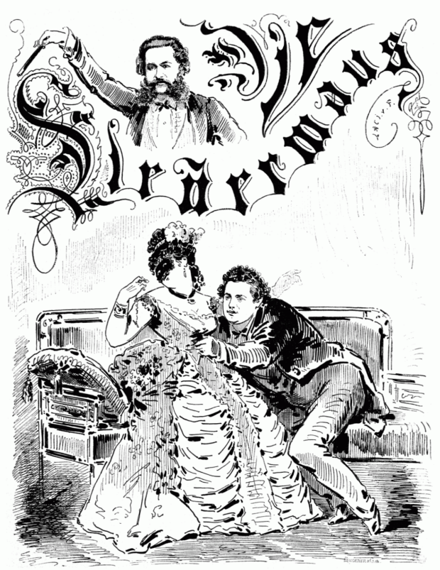 Plakat „Die Fledermaus“ aus dem Uraufführungsjahr 1874