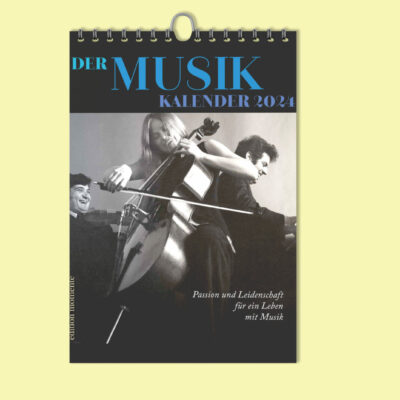 Der „Musik Kalender 2024“ begrüßt mit Cellistin Jacqueline du Pré das neue Jahr