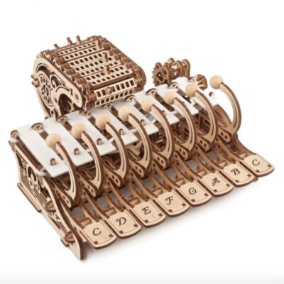 Ideales Geschenk für verregnete Wintertage: die mechanische Celesta zum Selberbauen