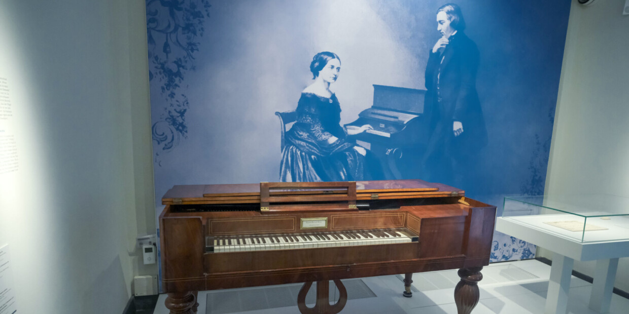 Auf 225 Quadratmetern Ausstellungsfläche gibt das Schumann-Haus Düsseldorf authentische Einblicke in Leben und Werk von Robert und Clara Schumann