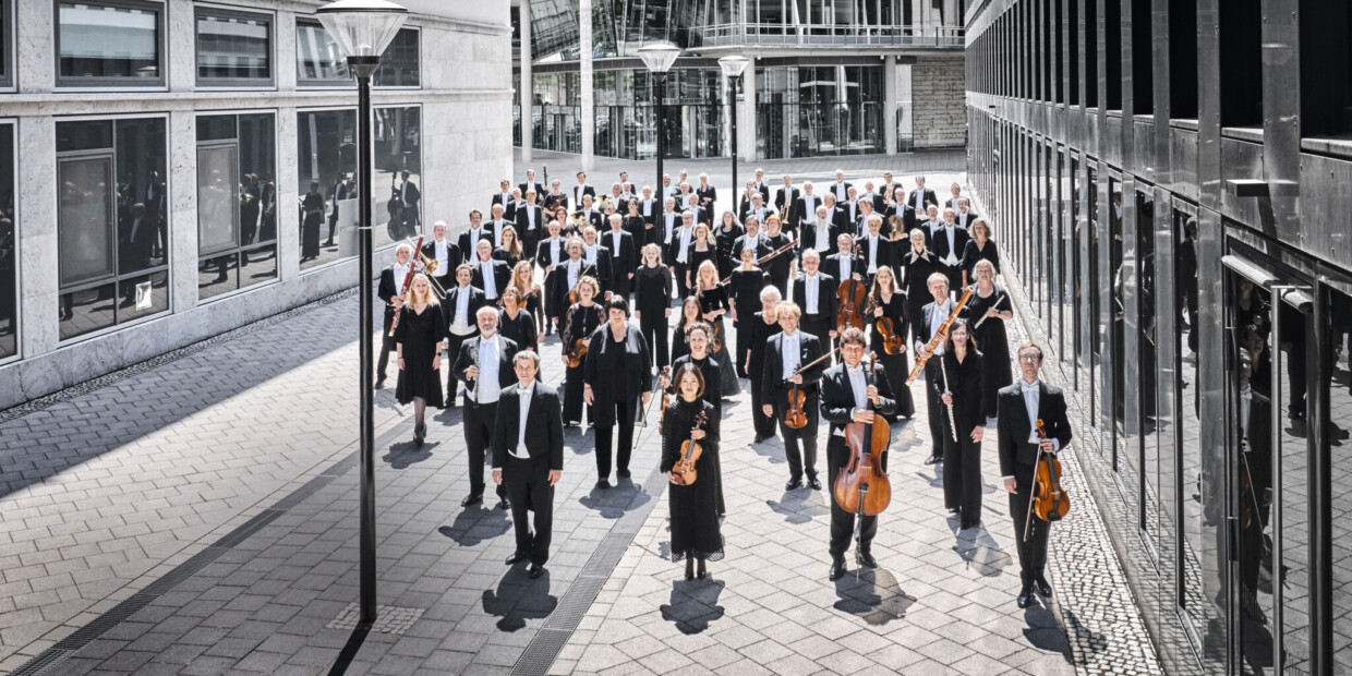 In voller Stärke: das MDR-Sinfonieorchester