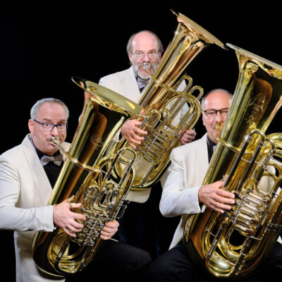 Bereit fürs Jahr der Tuba: Melton Tuba Quartett