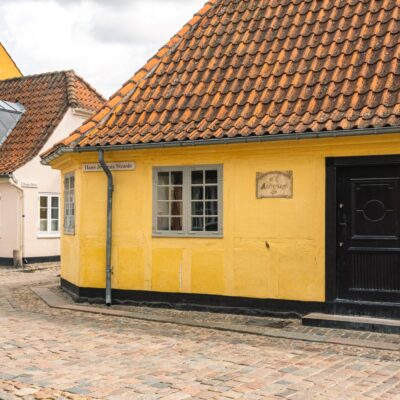 Das mutmaßliche Geburtshaus von Hans Christian Andersen in Odense