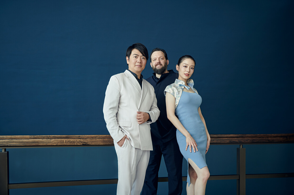 Lang Lang with Gewandhauskapellmeister Andris Nilssons and Gina Allis