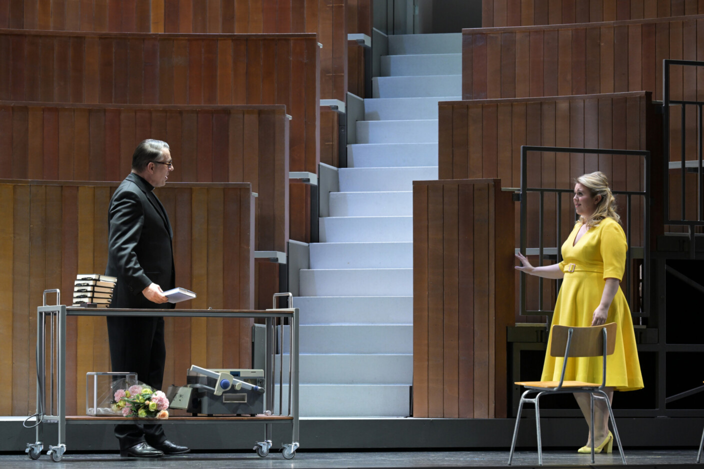 Szenenbild aus „Tannhäuser“ an der Oper Frankfurt