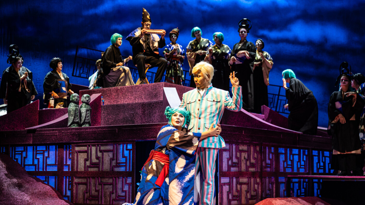 Regisseur Hendrik Müller und sein Team setzen für Puccinis „Madama Butterfly“ am Meininger Staatstheater auf Ironisch distanzierende Kostüme