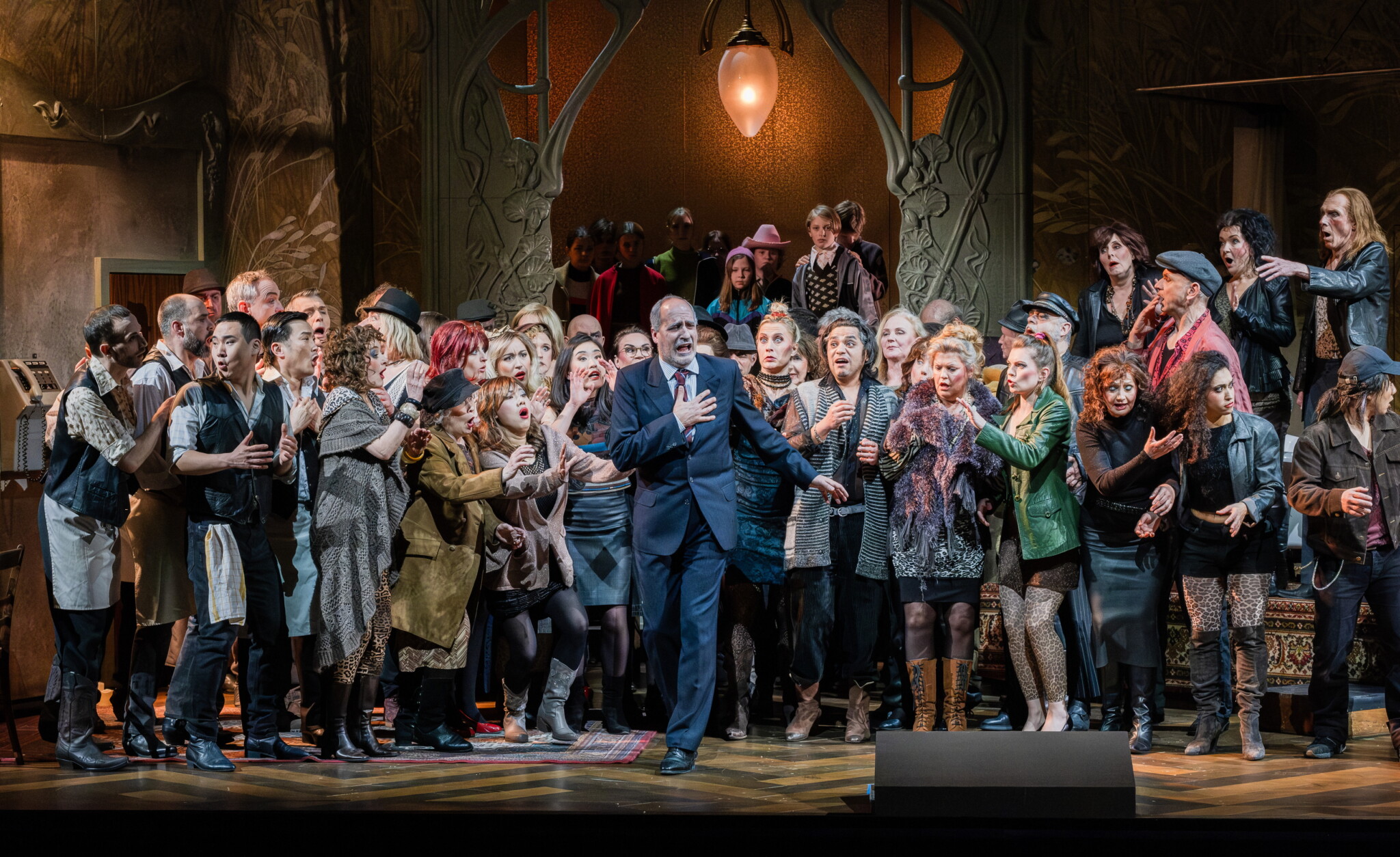 Szenenbild aus „Der Rosenkavalier“