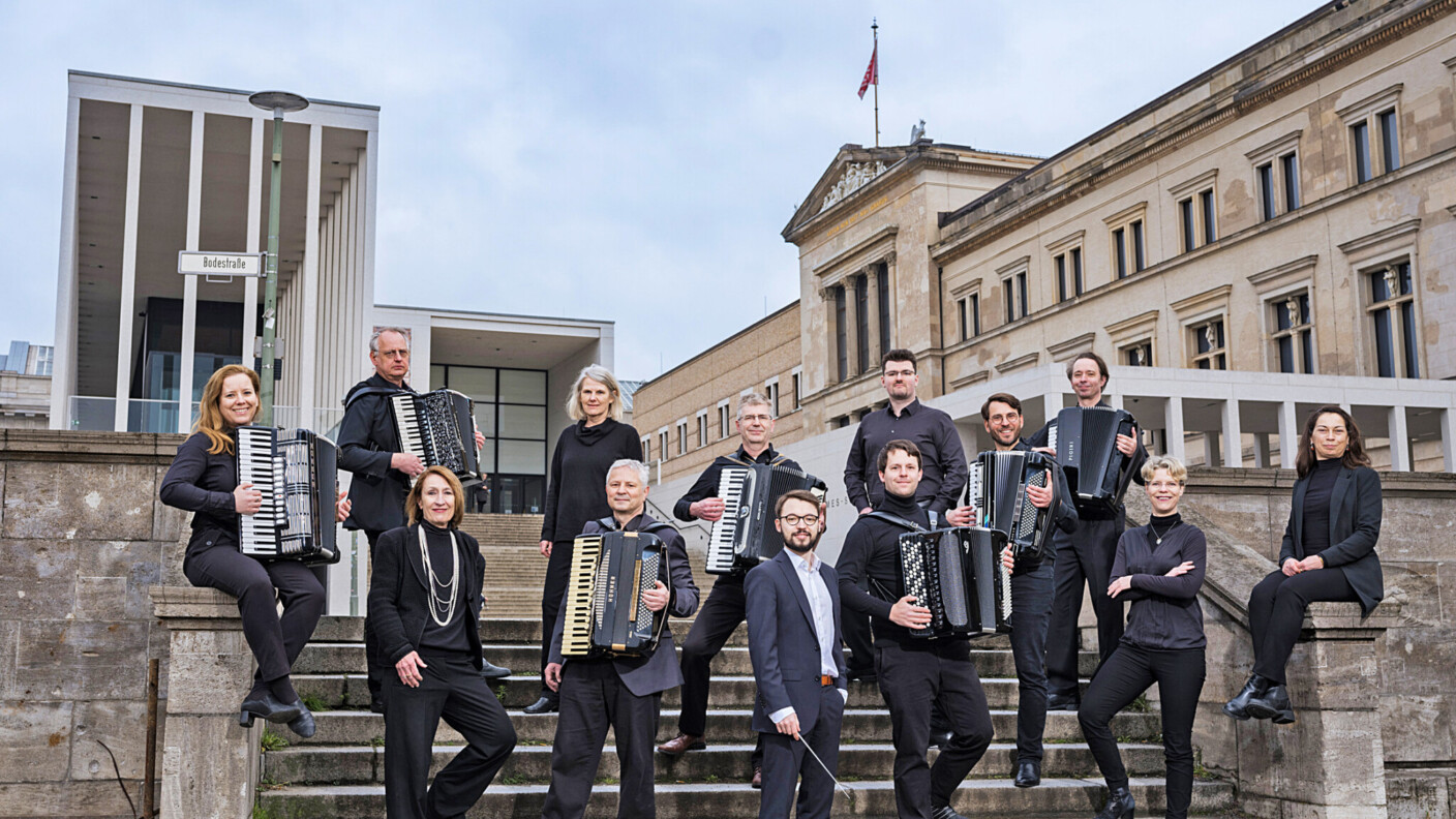 Das Akkordeonorchester Euphonia macht auf die Vorzüge des Akkordeons aufmerksam