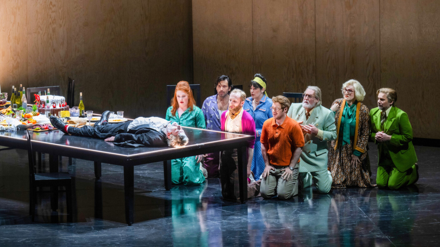 Puccini, der Progressive: Szene aus Barrie Koskys Amsterdamer Inszenierung von „Gianni Schicchi“ aus „ll trittico“