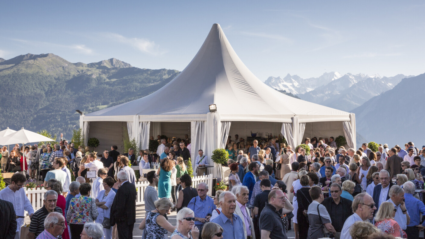 Beim Verbier Festival erklingt Klassik vor imposanter Kulisse