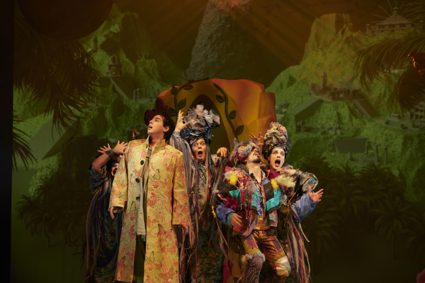 Szenenbild aus „Die Zauberflöte“