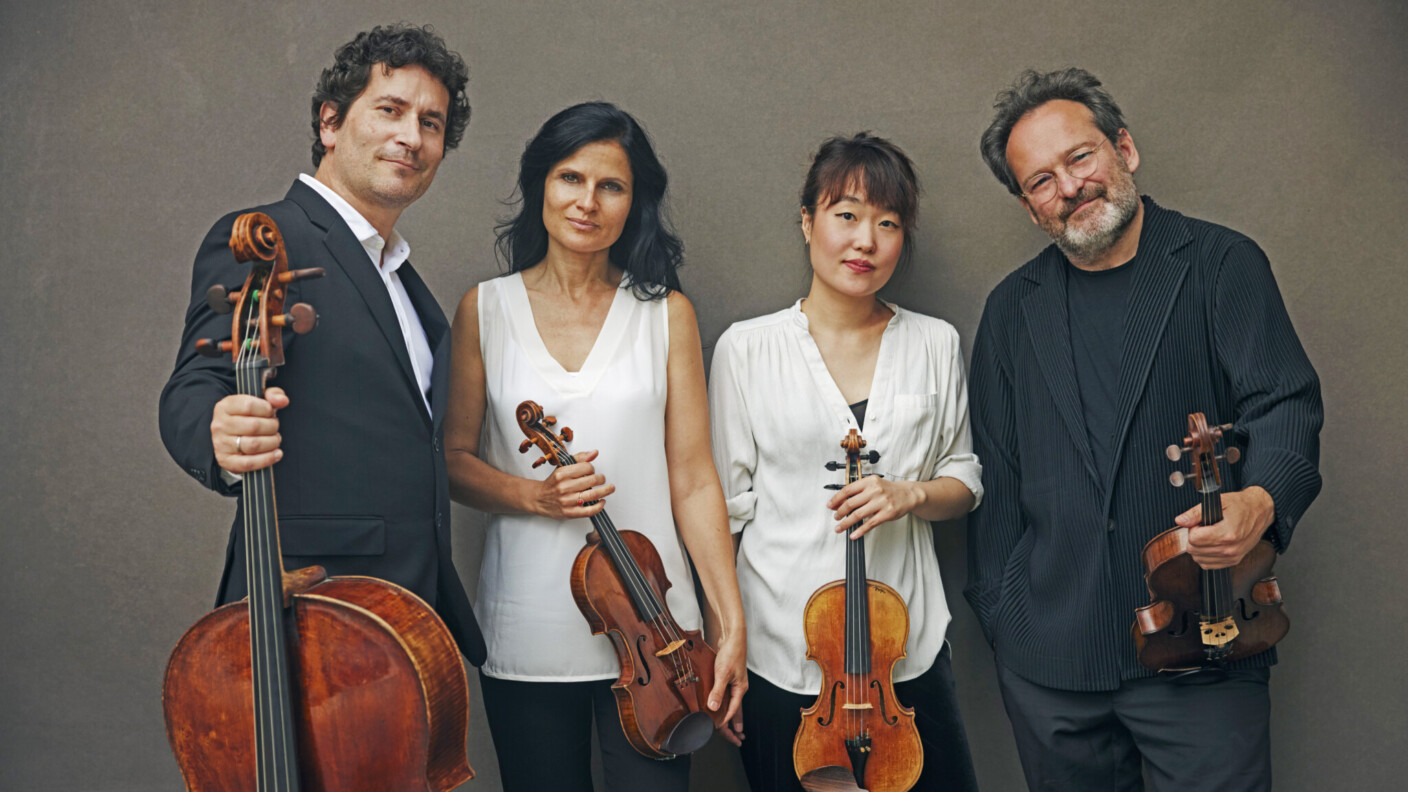 Feiern sich und die Gattung Streichquartett mit einem kleinen Fest: das Belcea Quartett