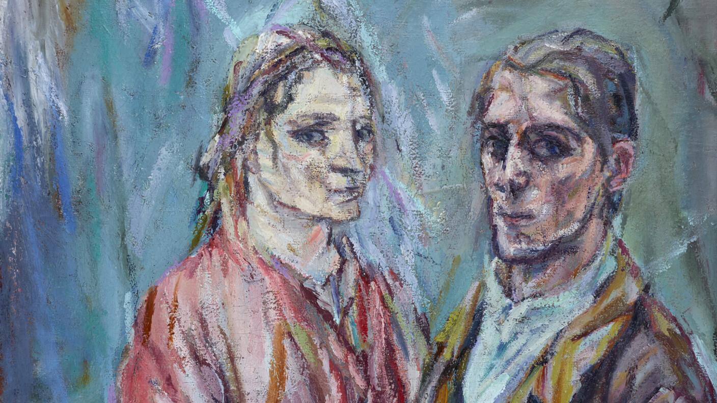 Oskar Kokoschkas „Doppelbildnis“ zeigt den Maler mit Alma Mahler