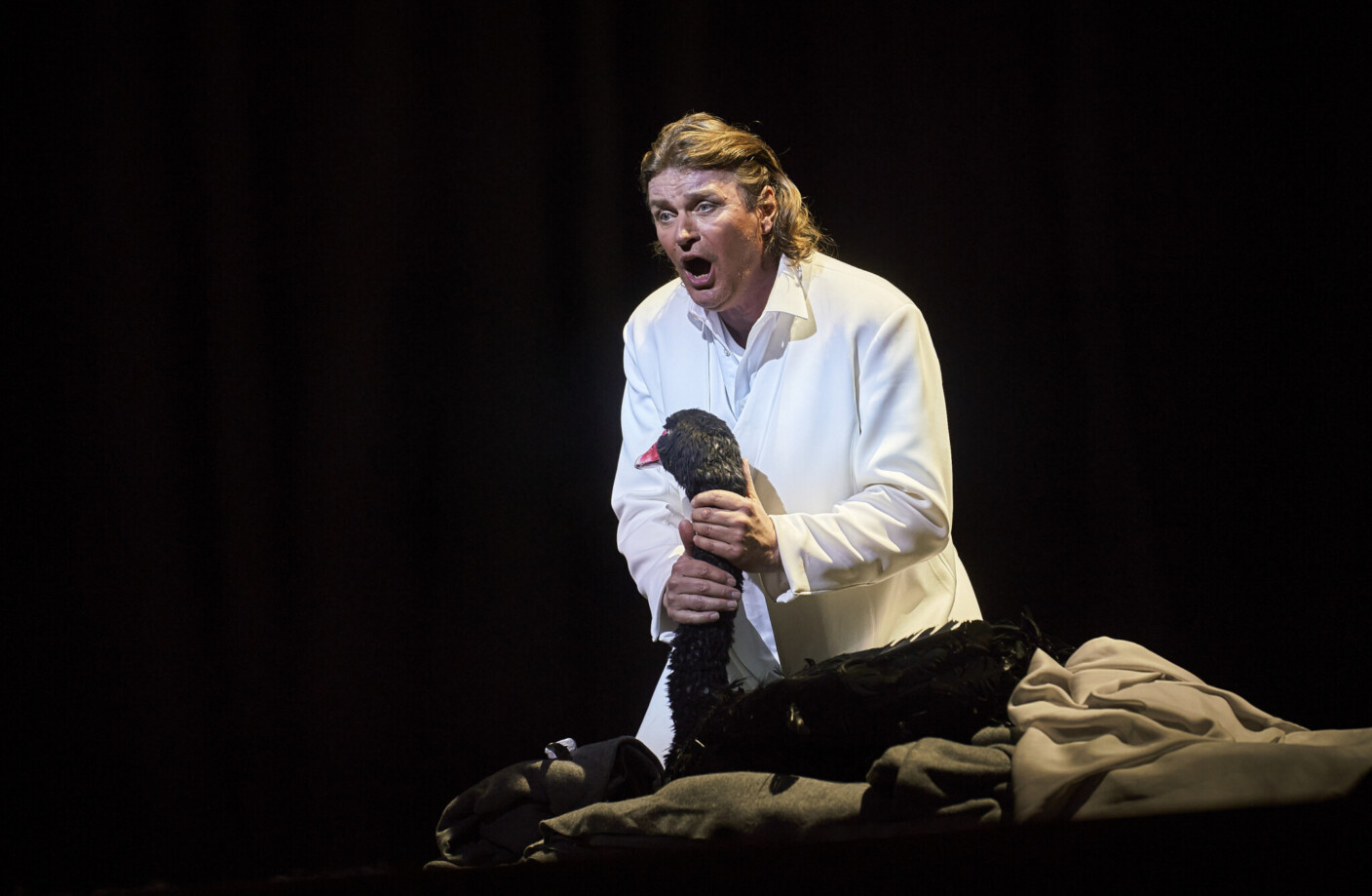 Szenenbild aus „Lohengrin“ am Gran Teatre del Liceu Barcelona