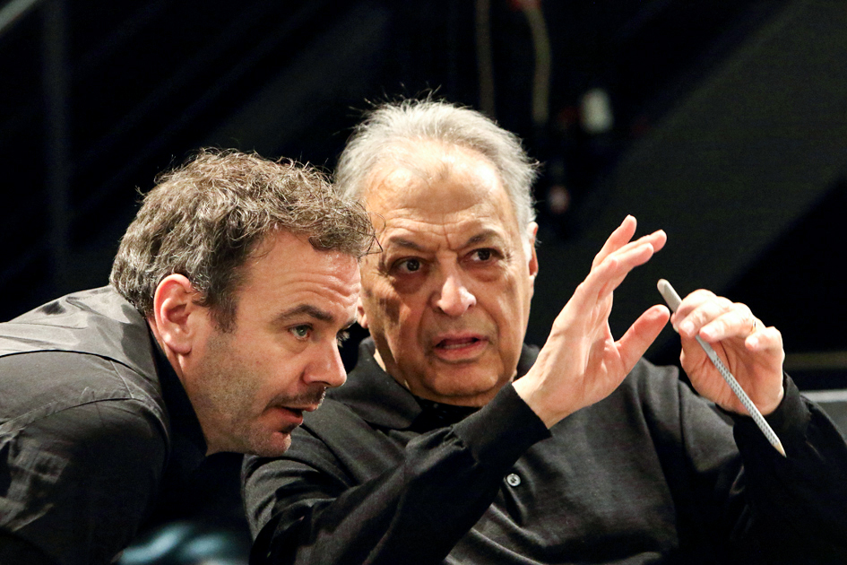 Johannes Erath und Zubin Mehta