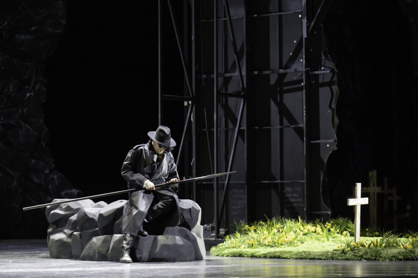 Szenenbild aus „Parsifal“ an der Oper Frankfurt
