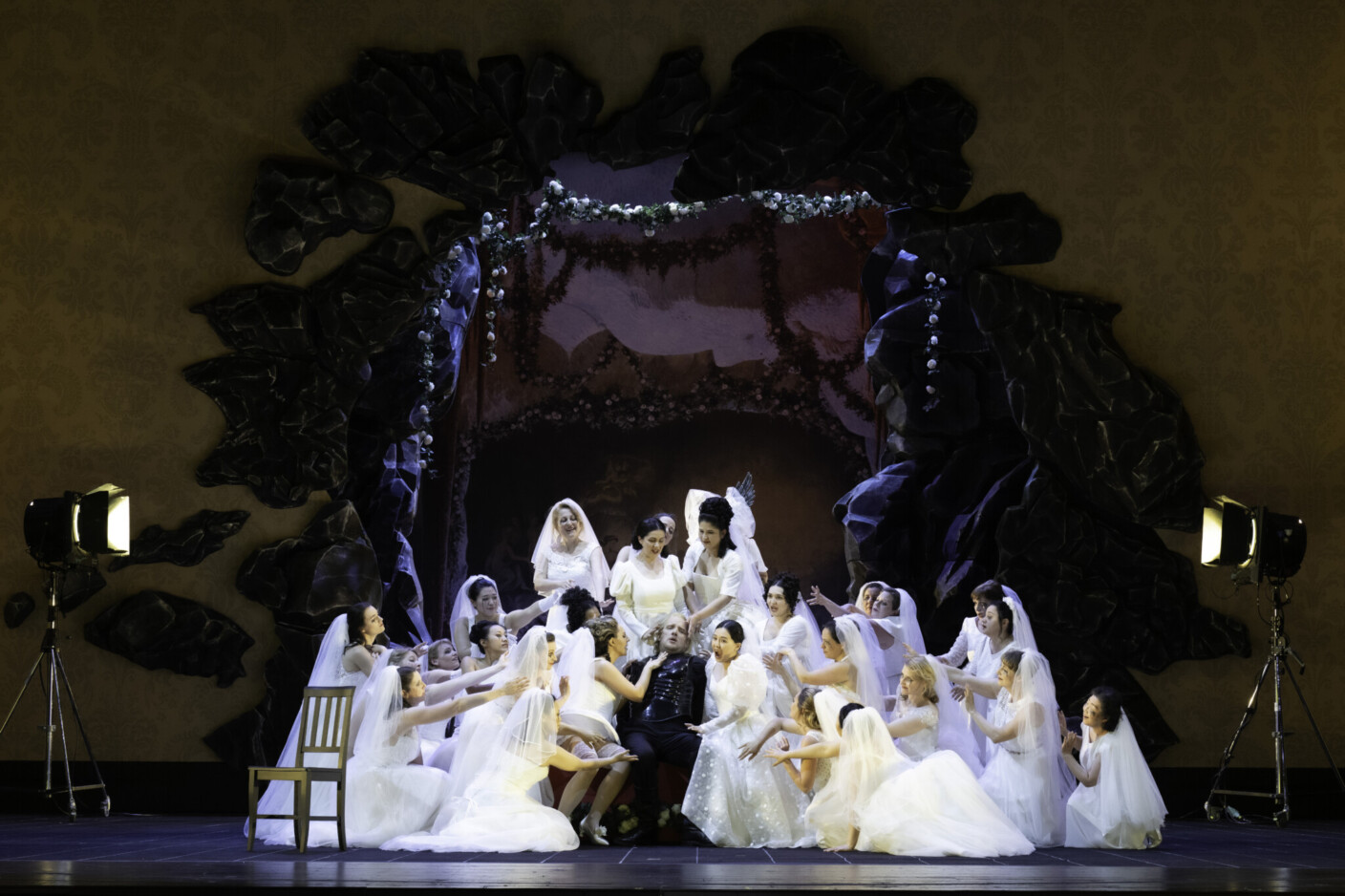 Szenenbild aus „Parsifal“ an der Oper Frankfurt