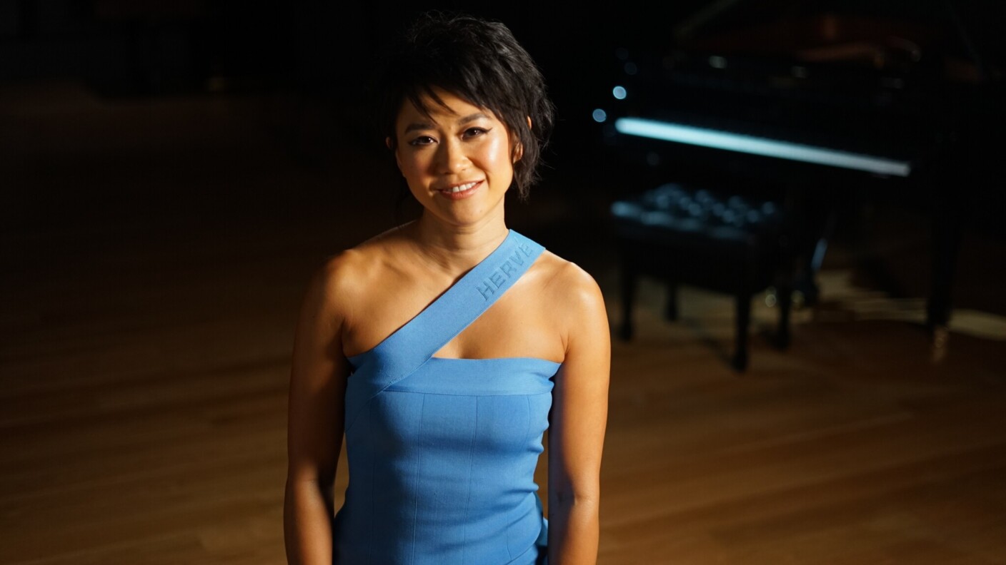 Virtuosin Yuja Wang spielt Auszüge aus Tschaikowsky erstem Klavierkonzert