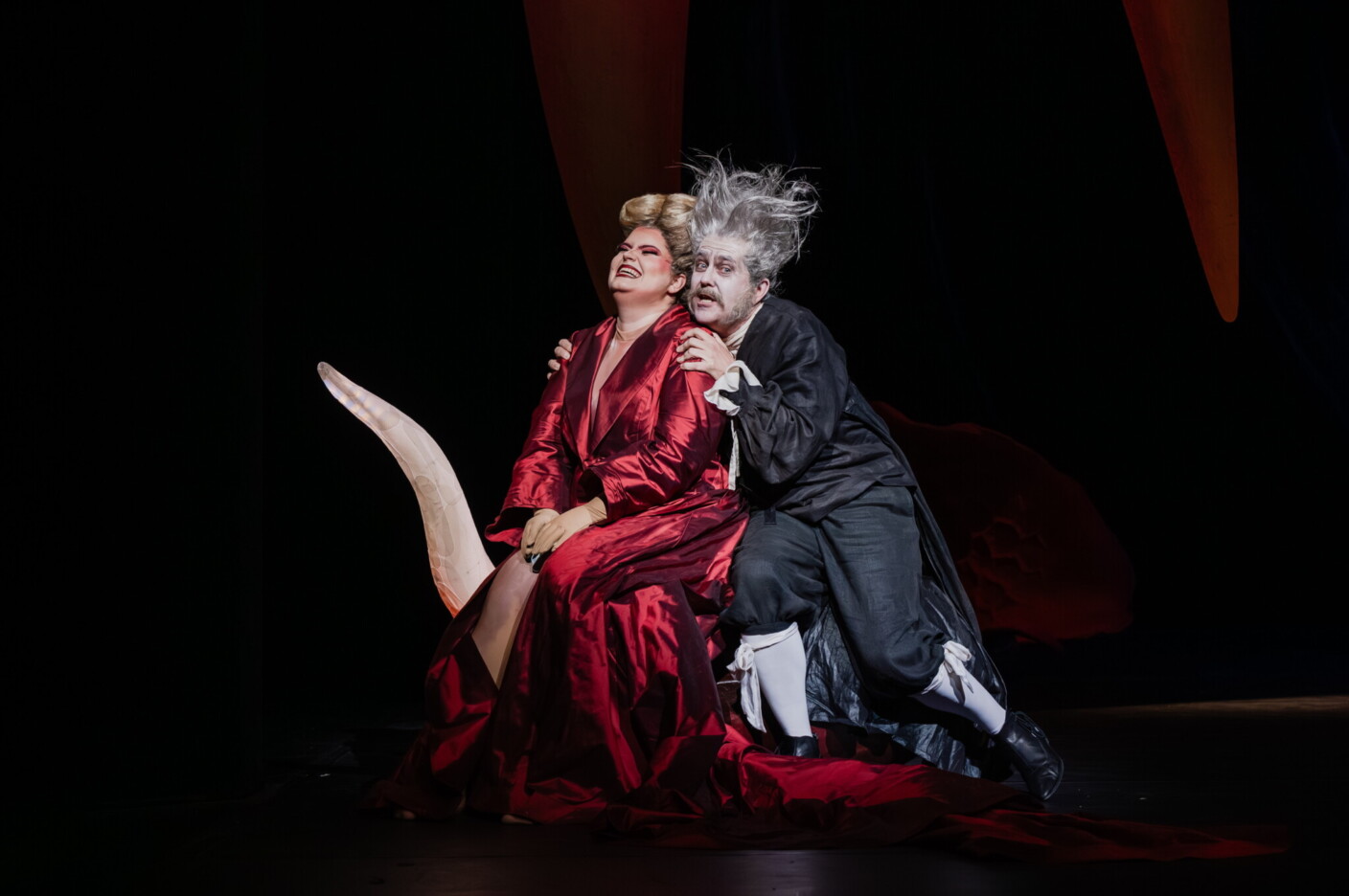 Szenenbild aus „Orpheus in der Unterwelt“ an der Musikalischen Komödie Leipzig