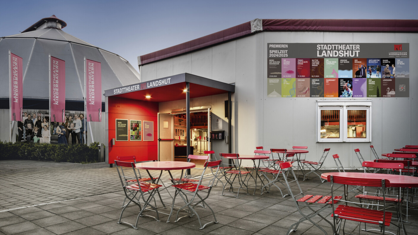 Stadttheater und Theaterzelt Landshut