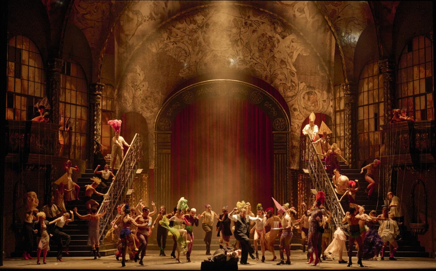 Szenenbild aus „Tannhäuser“ an der Wiener Staatsoper