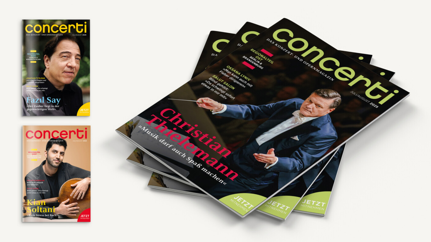 Druckfrisch: die concerti Sommer-Ausgabe!