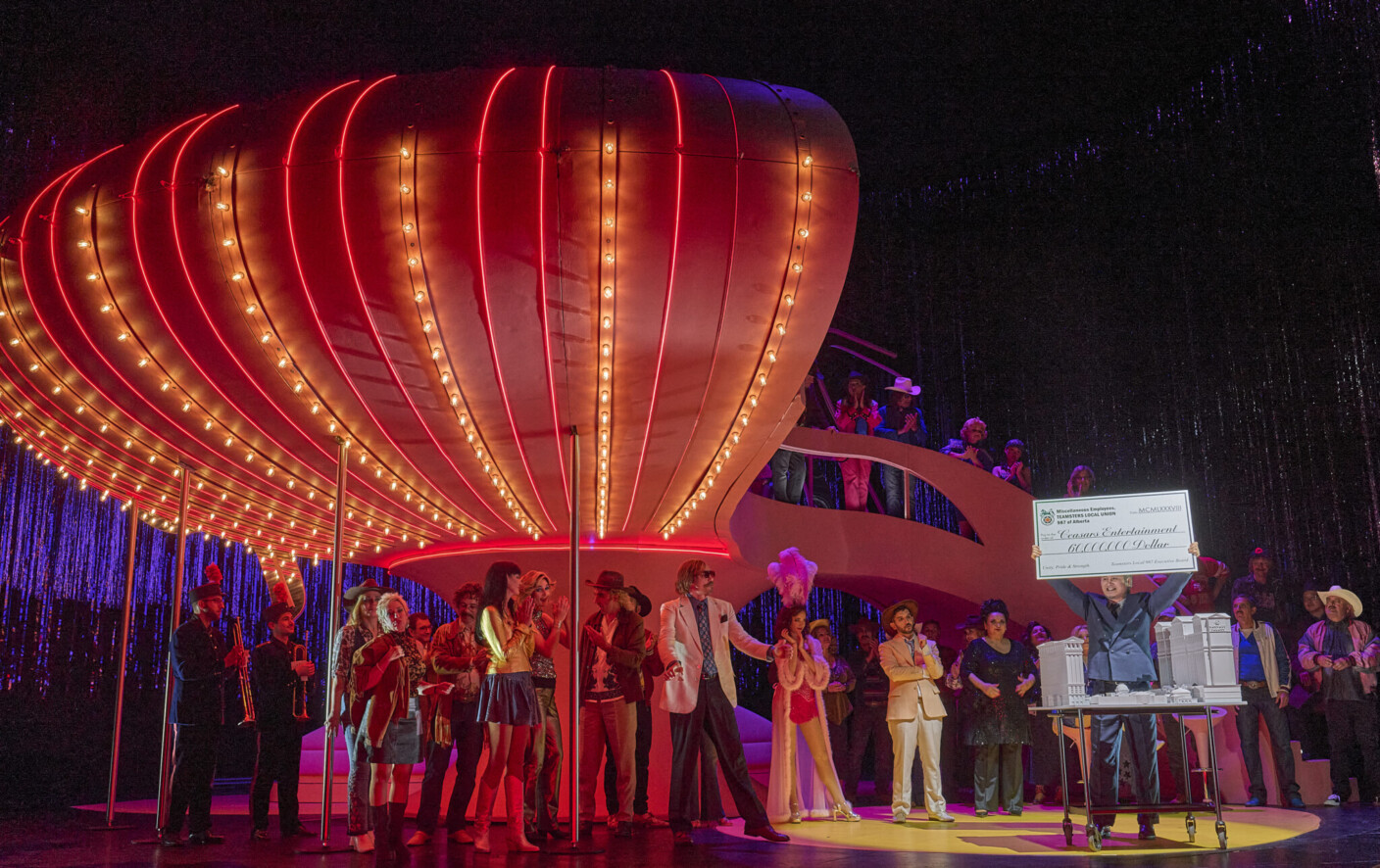 Szenenbild aus „Agrippina“ bei den Händel-Festspielen Halle