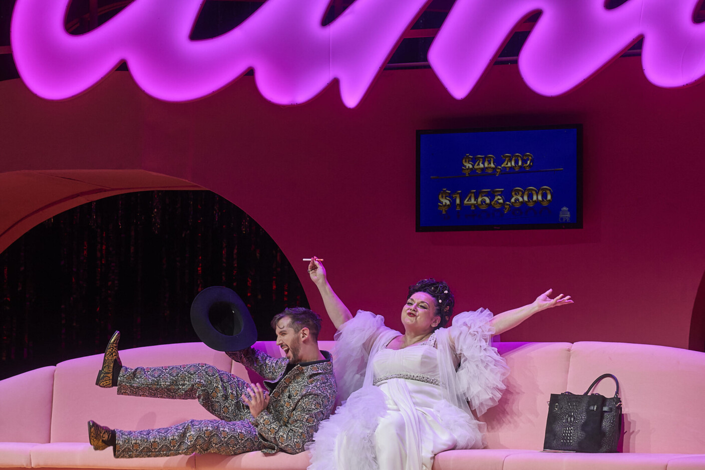 Szenenbild aus „Agrippina“ bei den Händel-Festspielen Halle