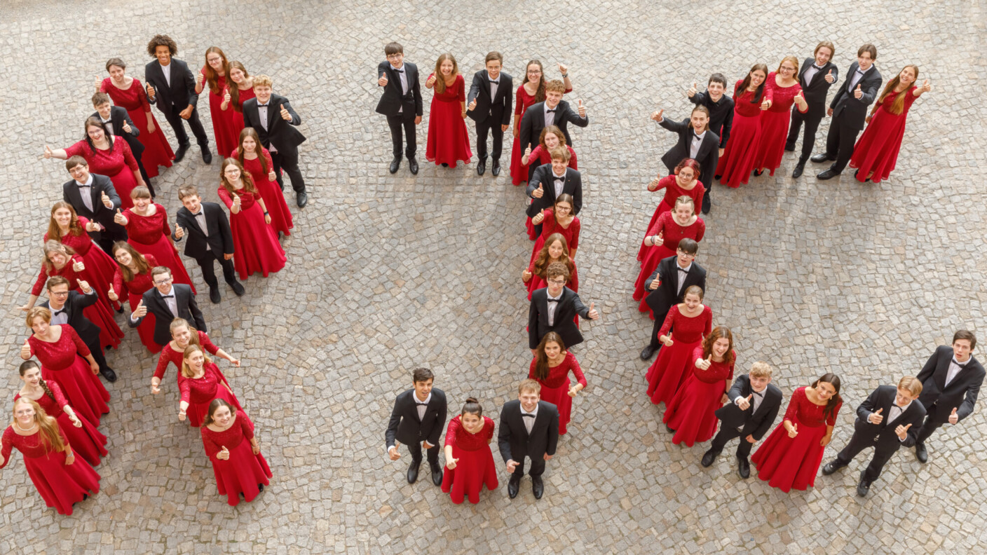 Eine tragende Säule des Abschlusskonzerts der Domfestspiele: der Jugend-Rundfunkchor Wernigerode