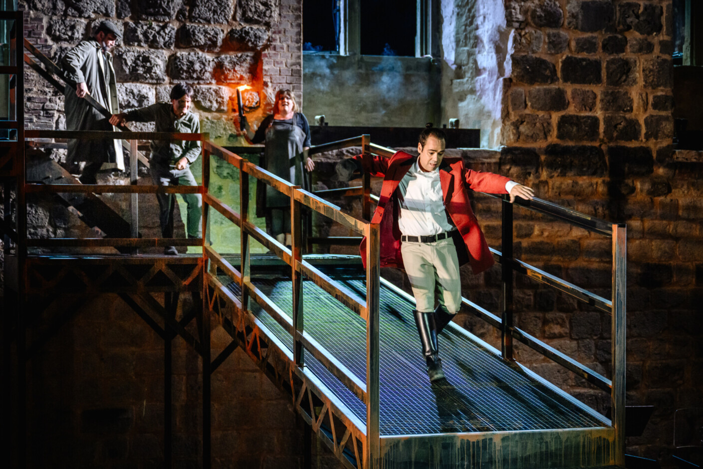 Szenenbild aus „Elektra“ bei den Opernfestspielen Heidenheim