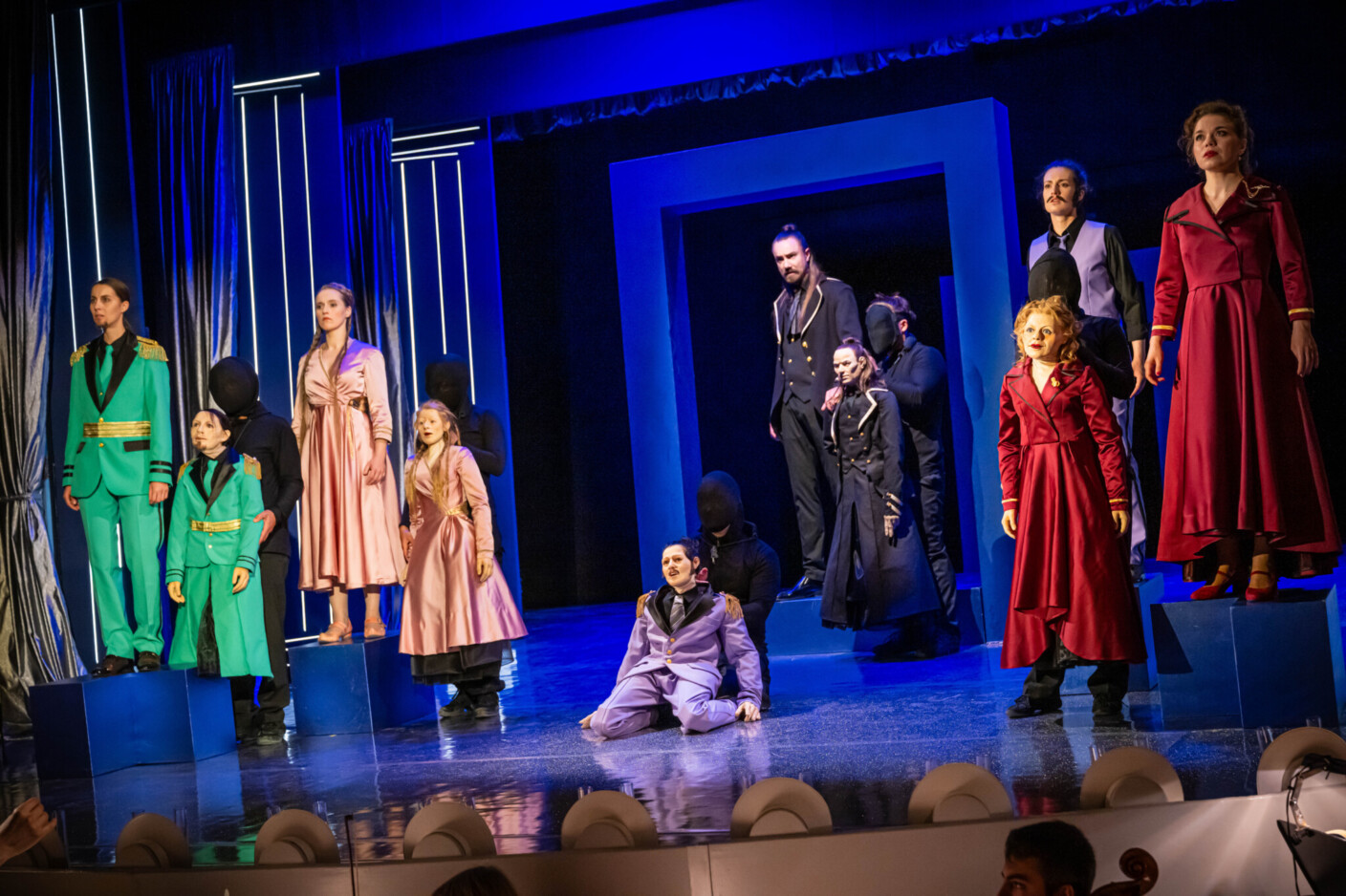 Szenenbild aus „Titus“ am Goethe-Theater Bad Lauchstädt