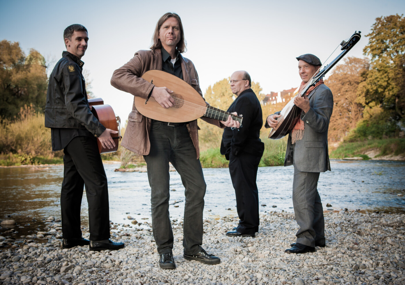 Erstmals beim Heinrich Schütz Musikfest zu erleben: Joel Frederiksen (2. v. l.) und das Ensemble Phoenix Munich