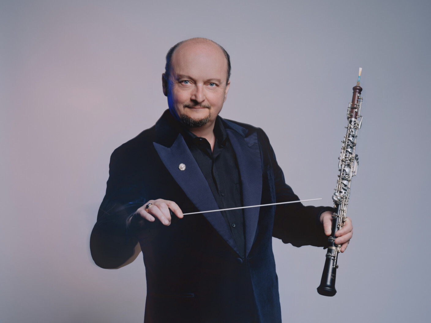 Technisch versiert: François Leleux ist sowohl als Dirigent als auch als Oboist zu erleben