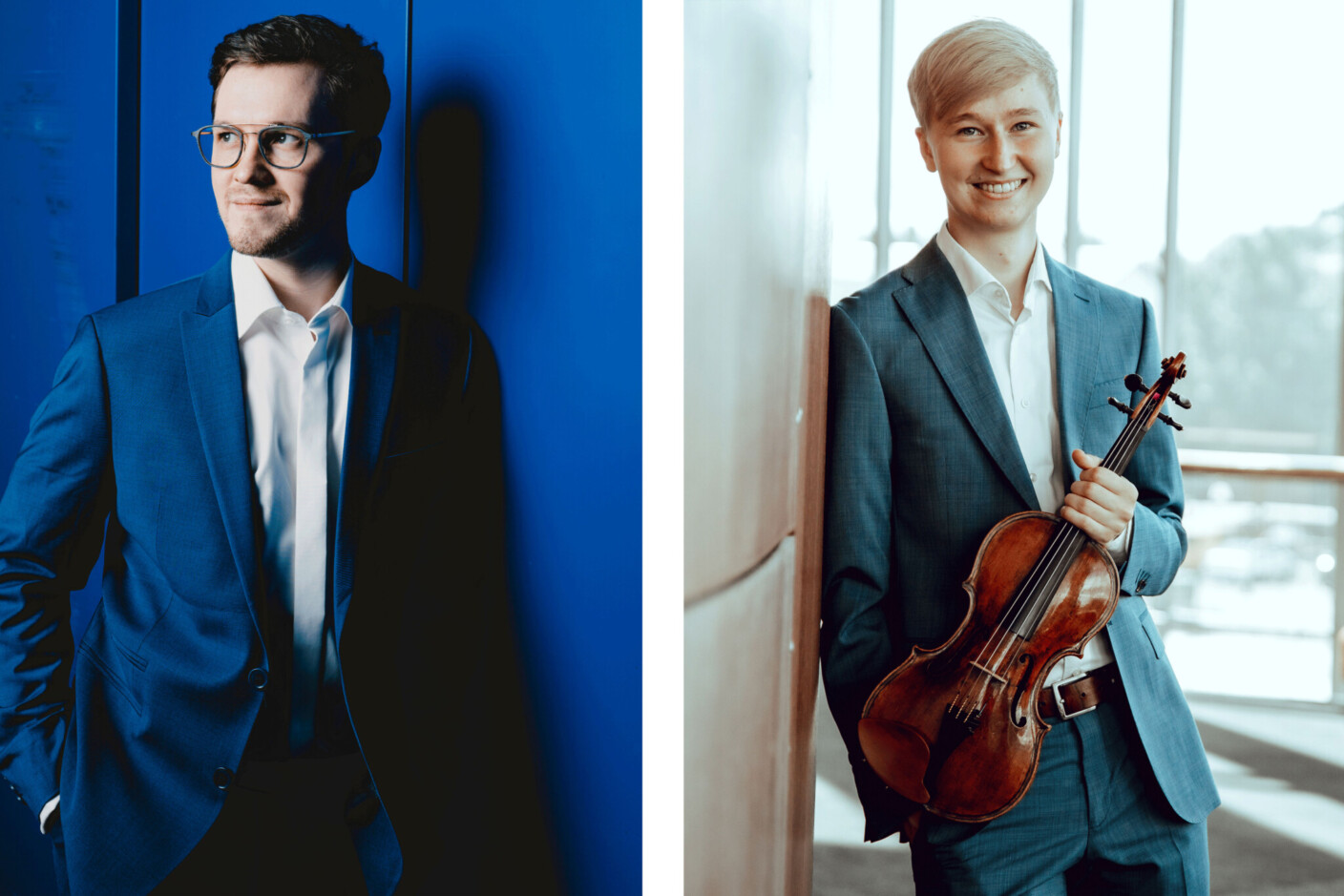 Pianist Frak Dupree & Geiger Hans Christian Aavik