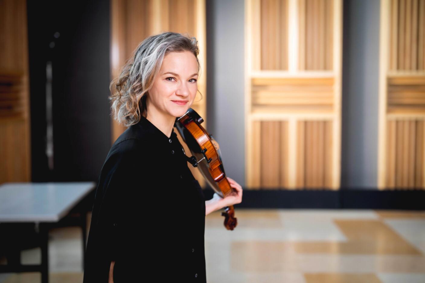Reist mit Prokofjews zweitem Violinkonzert im Gepäck in die Isarphilharmonie: Hilary Hahn