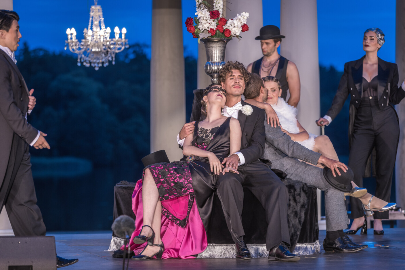 Szenenbild aus „Die Fledermaus“
