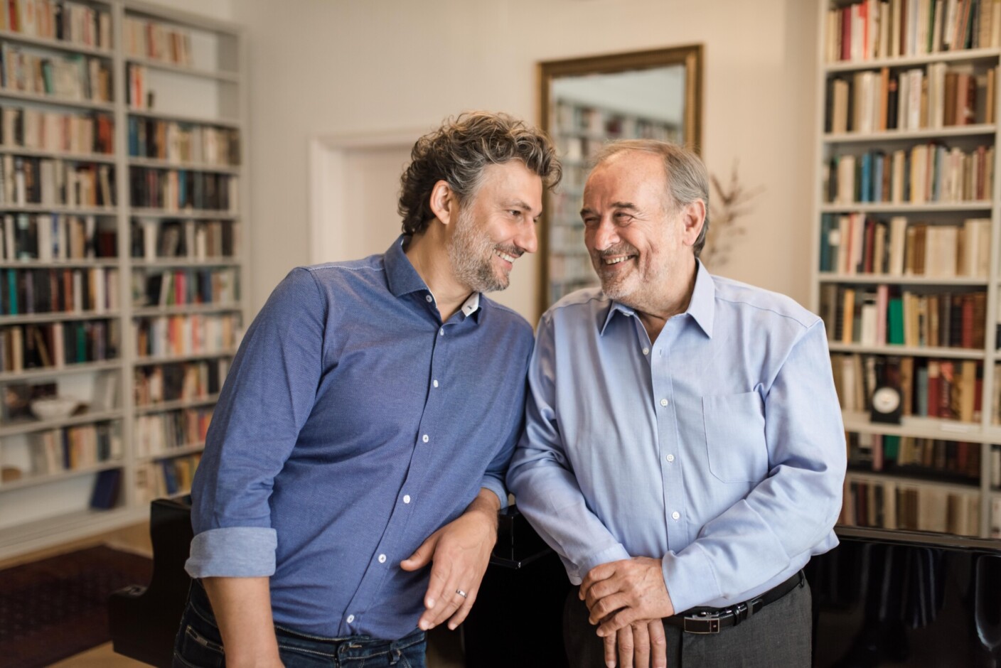 Jonas Kaufmann (l.) und Helmut Deutsch