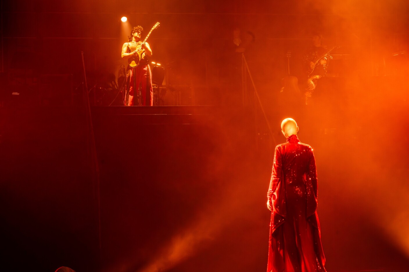 Szenenbild aus „Jesus Christ Superstar“ im ehemaligen Flughafen Berlin-Tempelhof